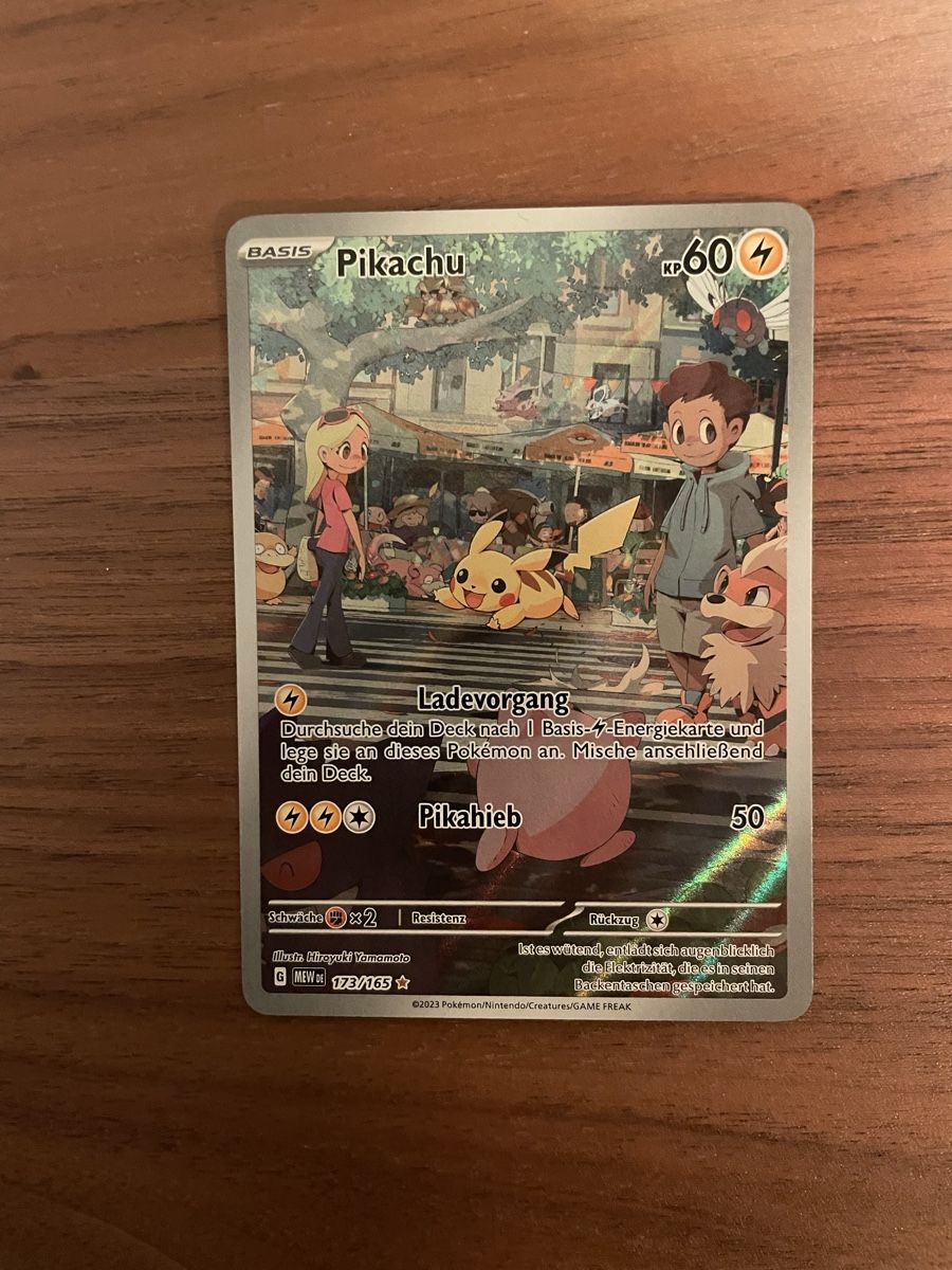 Pokémon Cartes à collectionner: Pikachu 151 - DE  -173/165 AR - Pokemon – Neuf (Voir description) à Zürich par ale_5cxq