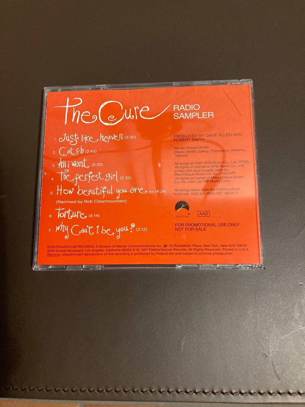 CD: The Cure - Radio Sampler – Usato da Fribourg venduto da Karushi 2