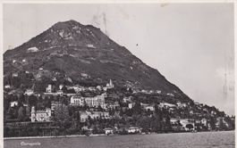 Alte Ansichtskarte: Castagnola, Lugano 1940