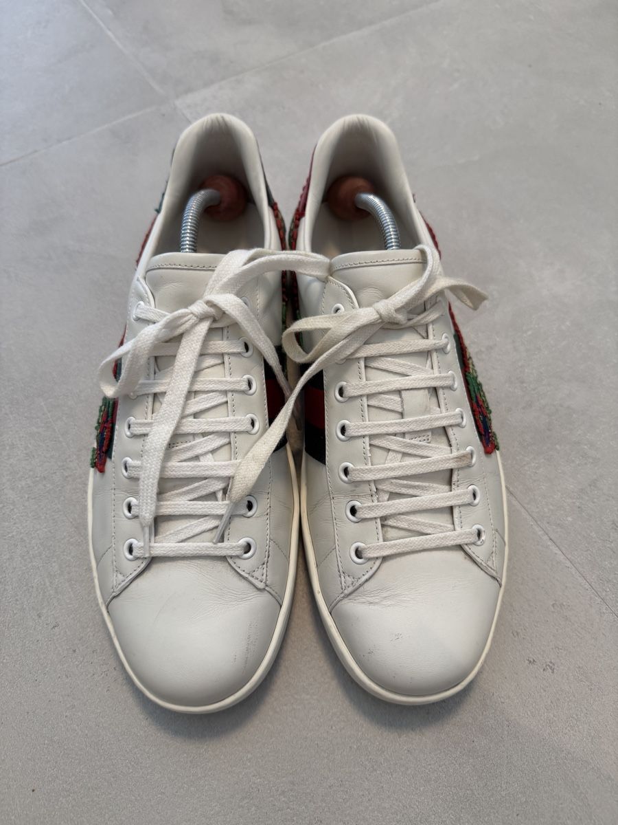 Gucci Chaussures hommes: Gucci Ace Sneaker Gr. 44 mit Drachenmuster – D'occasion à Unterlunkhofen par cgi99 1