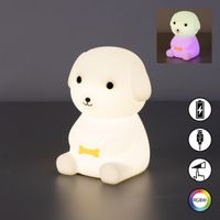 LED Kinder Tischleuchte,RGBW, 14 cm Höhe