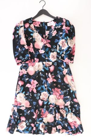 Erdem Kurzarmkleid Gr. 44 mit Blumenm. mehrf. aus Viskose