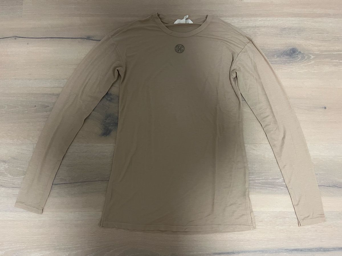 H&M Pullover & Sweatshirts: Langarmshirt Mesh taupe XS neu – Neu (gemäss Beschreibung) aus Birrwil von vanyboo