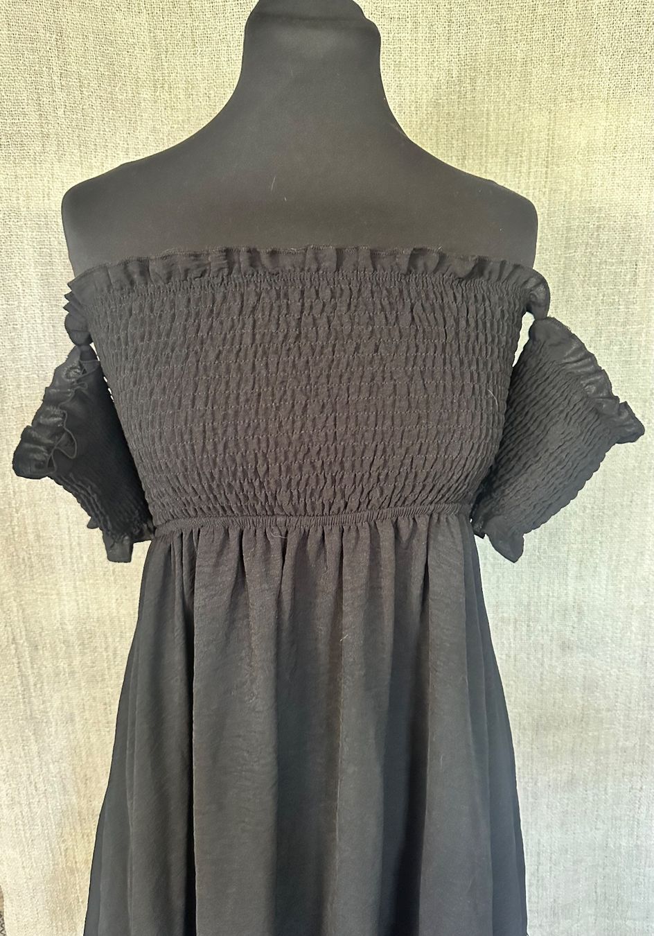 Vestiti: Herziges, schwarzes Sommerkleid Gr. S – Usato da Muri AG venduto da Shoshana5 3