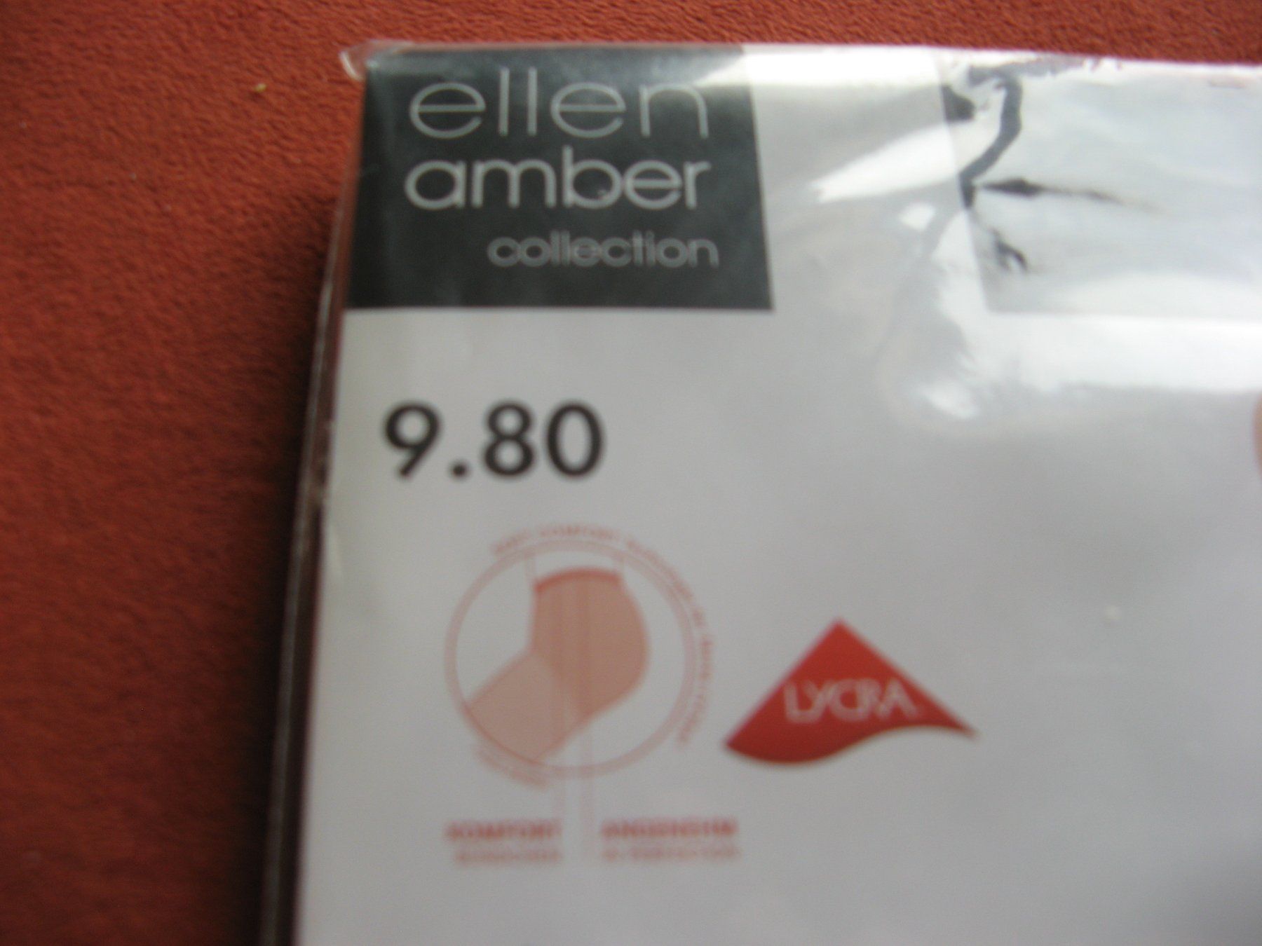 Ellen Amber Calze & Collant: Ellen Amber Compact Medium Strumpfhose 40den Gr.XL Choco – Nuovo e nell'imballaggio originale da Zürich venduto da apil 1