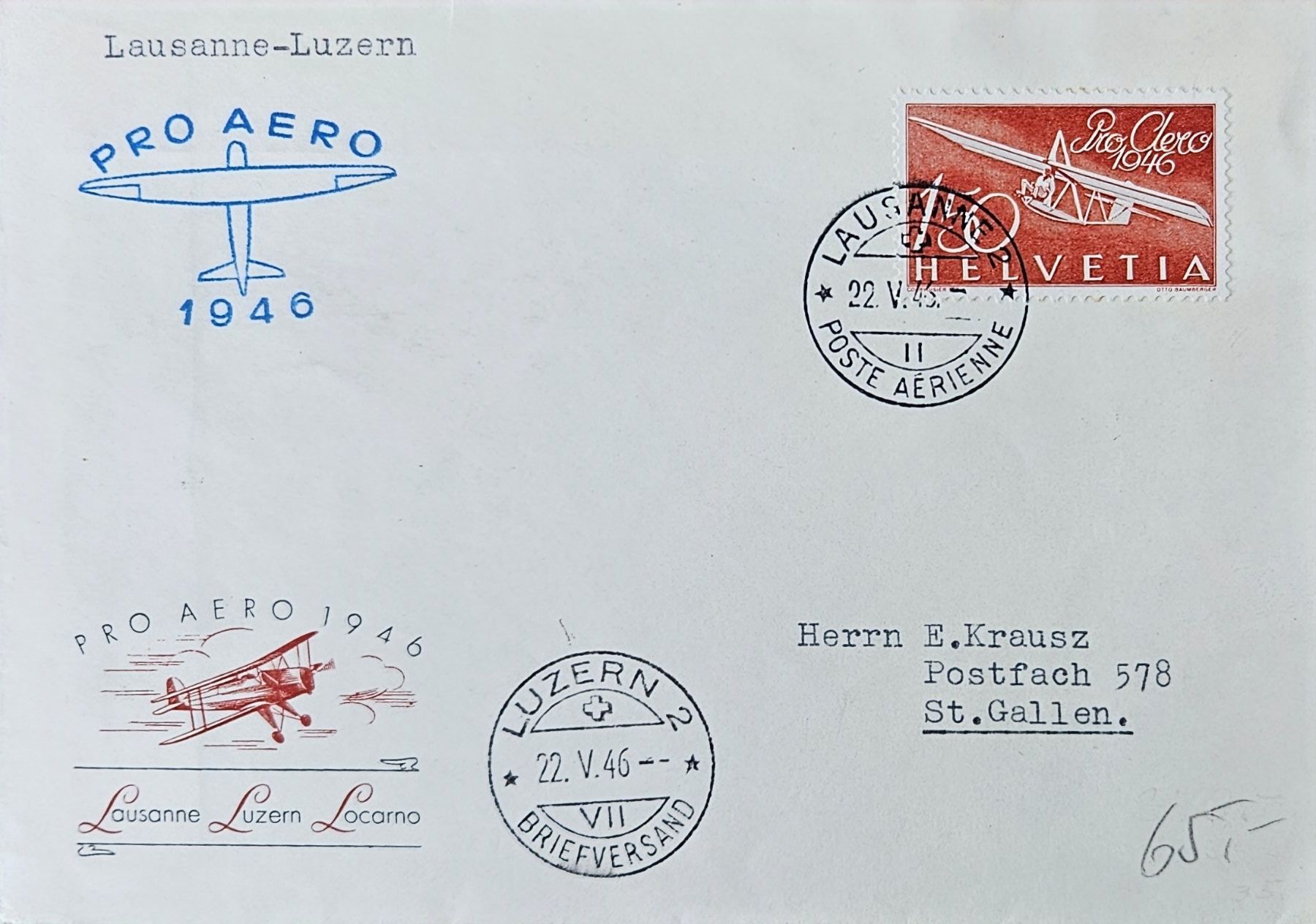 Tutti i francobolli: F41 auf dekorativem FDC 7.-- – Usato da Buttikon SZ venduto da Marcelr