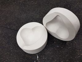 Herz Formen geschwungen 2- teilig