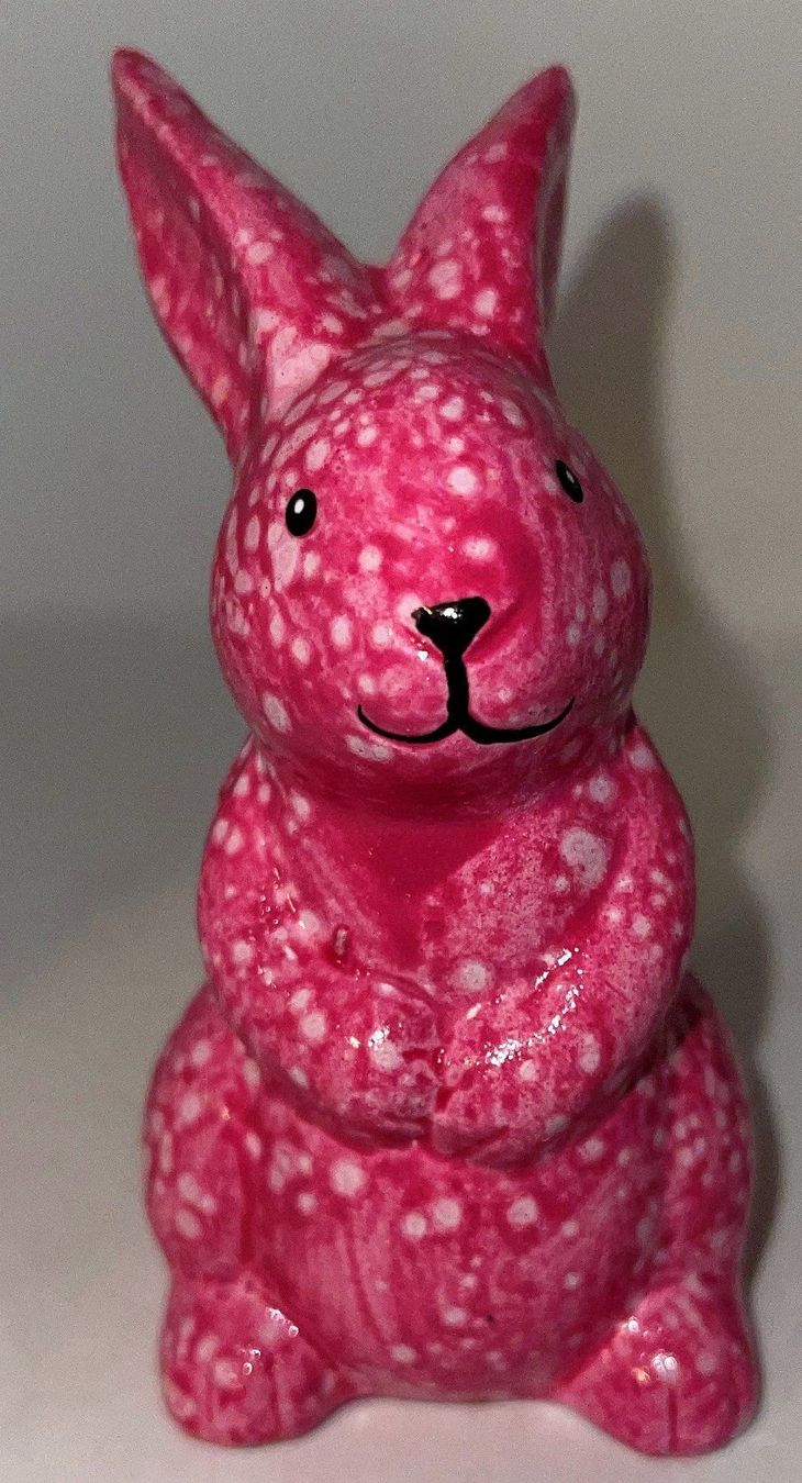 Statuette: Hase pink Keramik – Nuovo (secondo la descrizione) da Lutzenberg venduto da Pinschi01