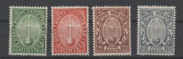 Vatikan 1933 Satz Nr. 17-20 **