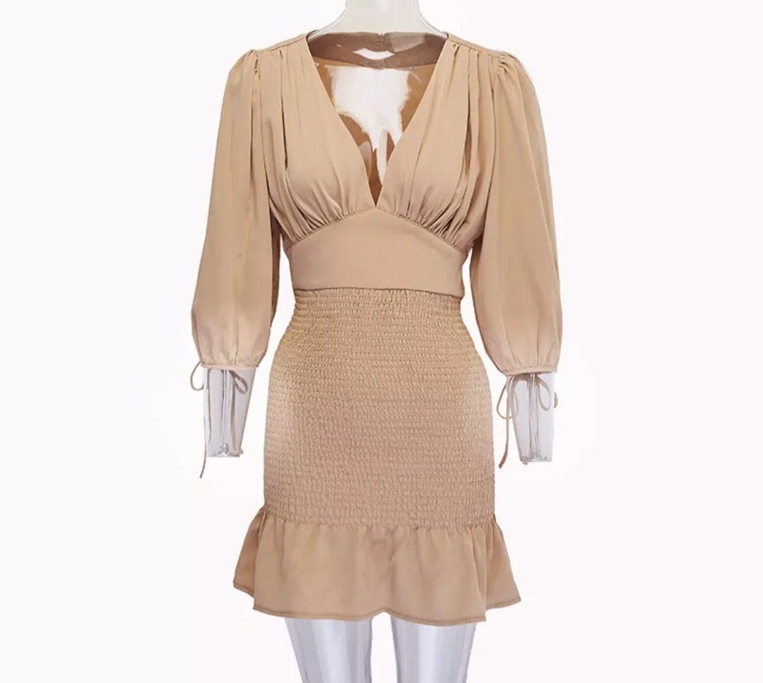 Vestiti: Kleid, minikleid, neu, gr M , camel – Nuovo (secondo la descrizione) da Luzern venduto da Ami-be 2