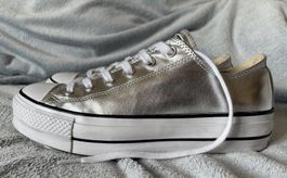 Converse Platform, silber, Gr. 42, sehr schick praktisch neu