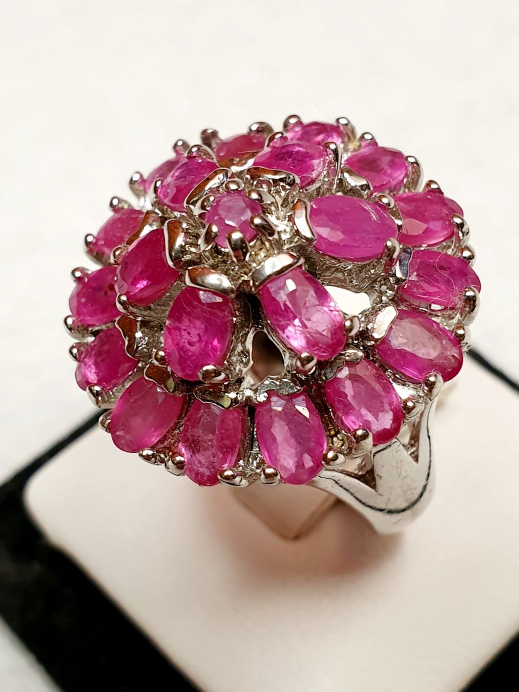 Bagues: Rubin Ring, Silber 925, neu ! – Neuf avec emballage d'origine à Zürich par adriben 6