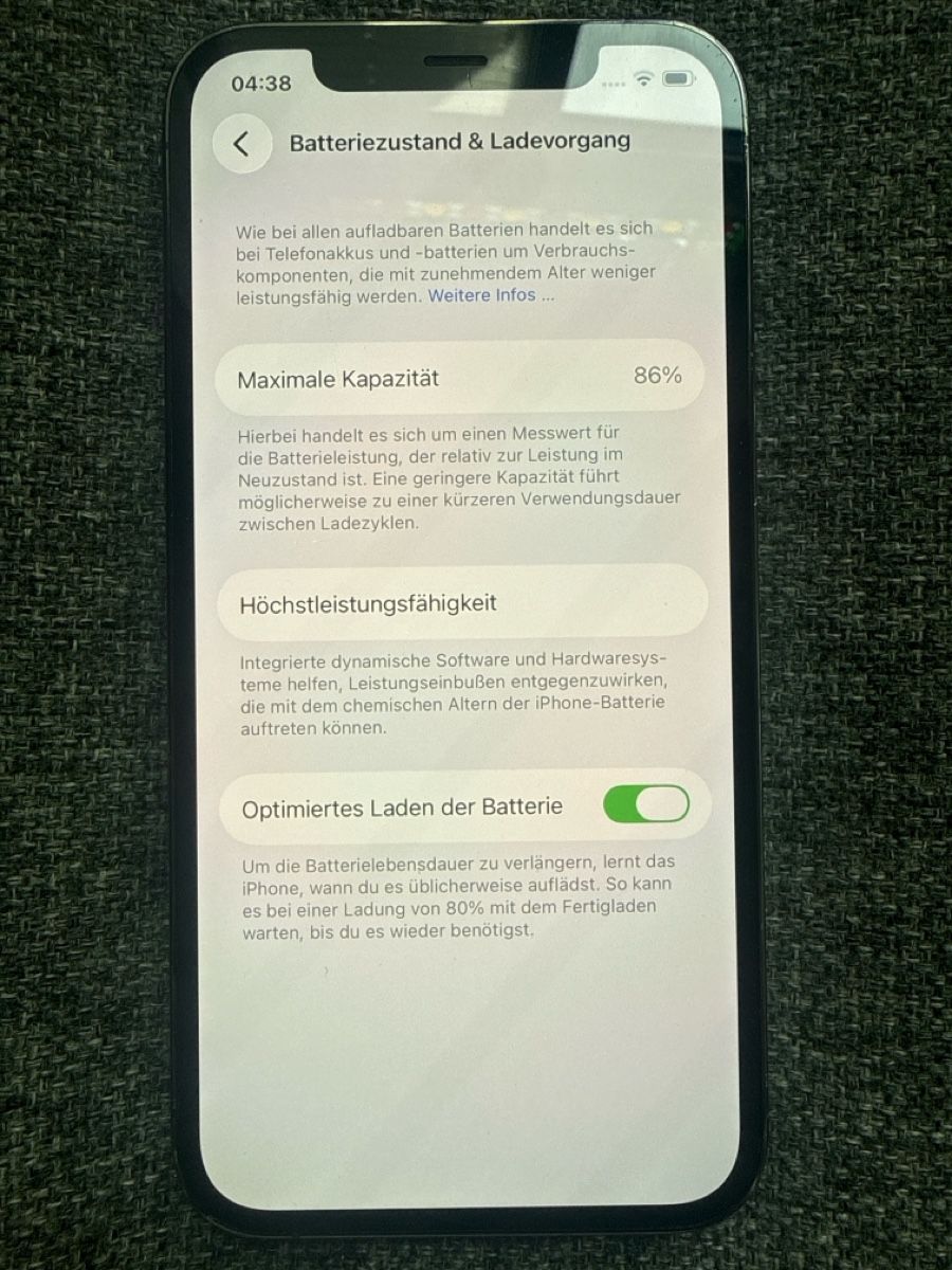 Apple Handys / Smartphones: Apple iPhone 12 Pro 128 GB – Gebraucht aus Zürich von rog_z8nn 2