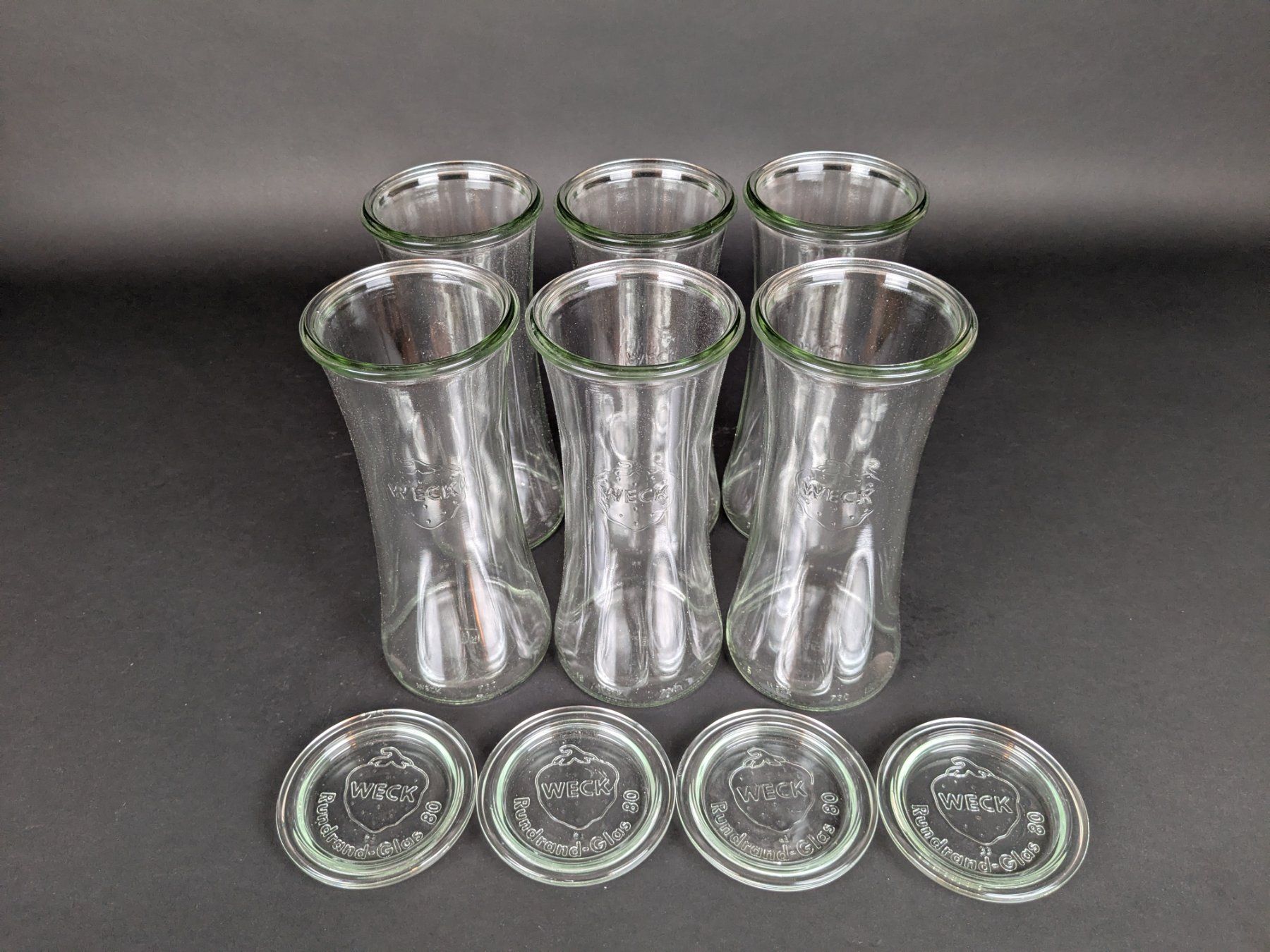 Weck Contenitori & Simili: WECK Delikatessengläser 6stk. 700ml – Nuovo (secondo la descrizione) da Thun venduto da Restwert_Thun