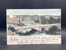 Genève Pont de la Coulouvrenière & les Forces motrices