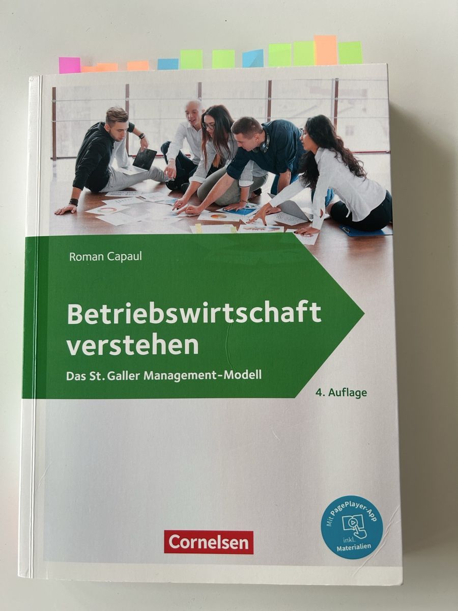 Libri: Betriebswirtschaft verstehen Cornelsen – Usato da Stadel venduto da Cpumuckl