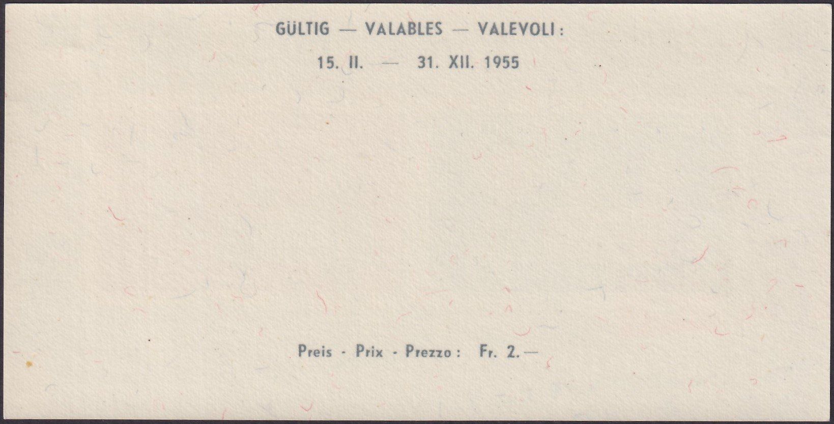 Alle Briefmarken: 1955, W35 ** postfrischer LAUSANNE-Block, Kat: 80.-++ – Gebraucht aus Sursee von Luzernerraute 1
