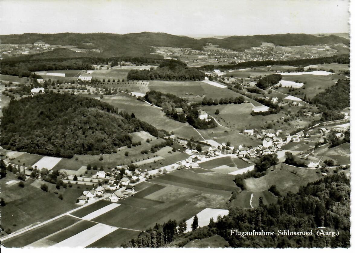Cartoline postali: Flugaufnahme Schlossrued – Usato da Hochdorf venduto da Ziegel-16