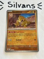 Sandshrew Reverse Holo MEW 027 Englisch