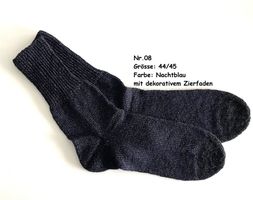 Socken handgestrickt   Gr.44/45   Nr.08
