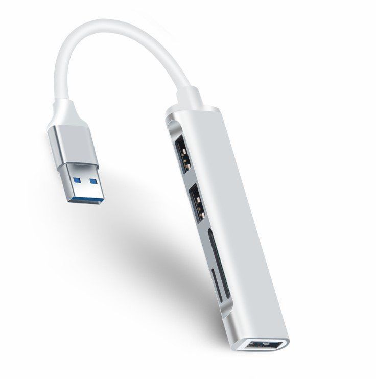 Hub & Switch: 3Port USB 3.0 Hub Card Reader + 2 in 1 SD + microSD (TF) – Nuovo e nell'imballaggio originale da Rorschacherberg venduto da elektrofreak 1