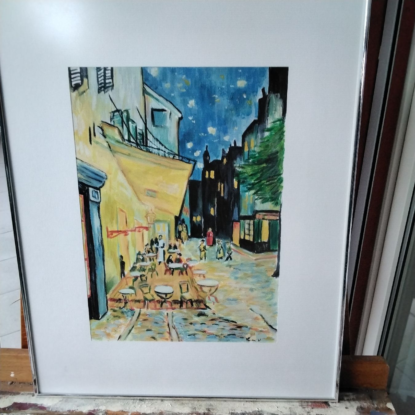 Dipinti: Original Gemälde Gouache nach Van Gogh – Usato da Rothenburg venduto da utrillo 4