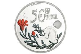 Portugal -  5 Euro (The Unicorn; silver) 2023 Proof UNC