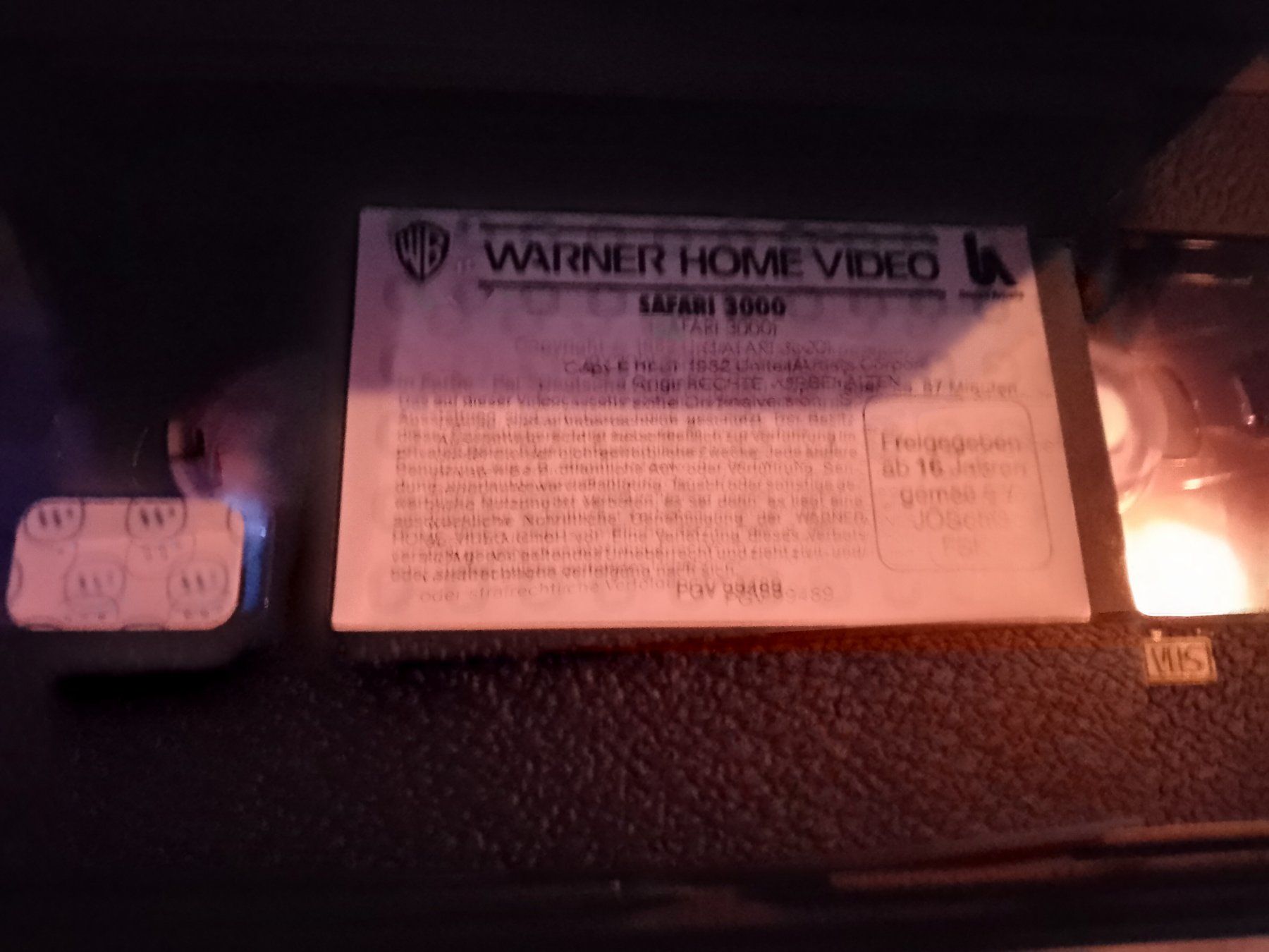 Tutti i VHS: Safari 3000 mit Christopher Lee + David Carradine VHS – Usato da Remetschwil venduto da Privatflohmi 4