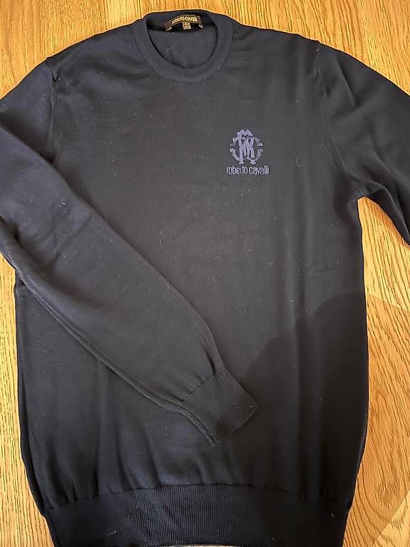 Roberto Cavalli Maglioni & Felpe: Roberto Cavalli Pullover aus Wolle – Usato da Sargans venduto da jenabek 2