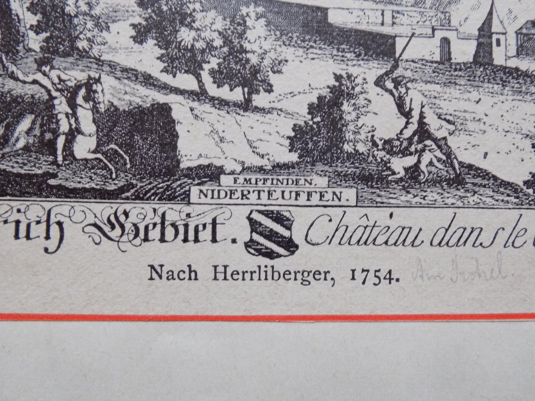 Gravures: Niderteuffen – D'occasion à Risch par Rischli15 3