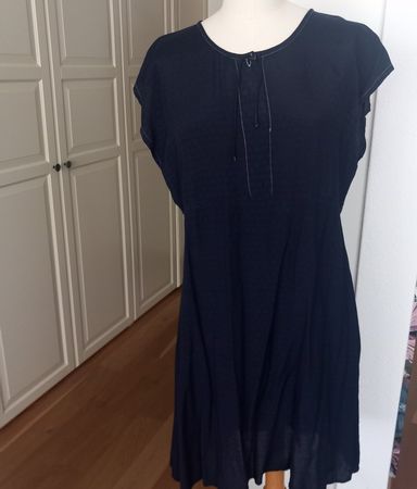 Kleid Tunika Masai Gr. L 40 dunkelblau