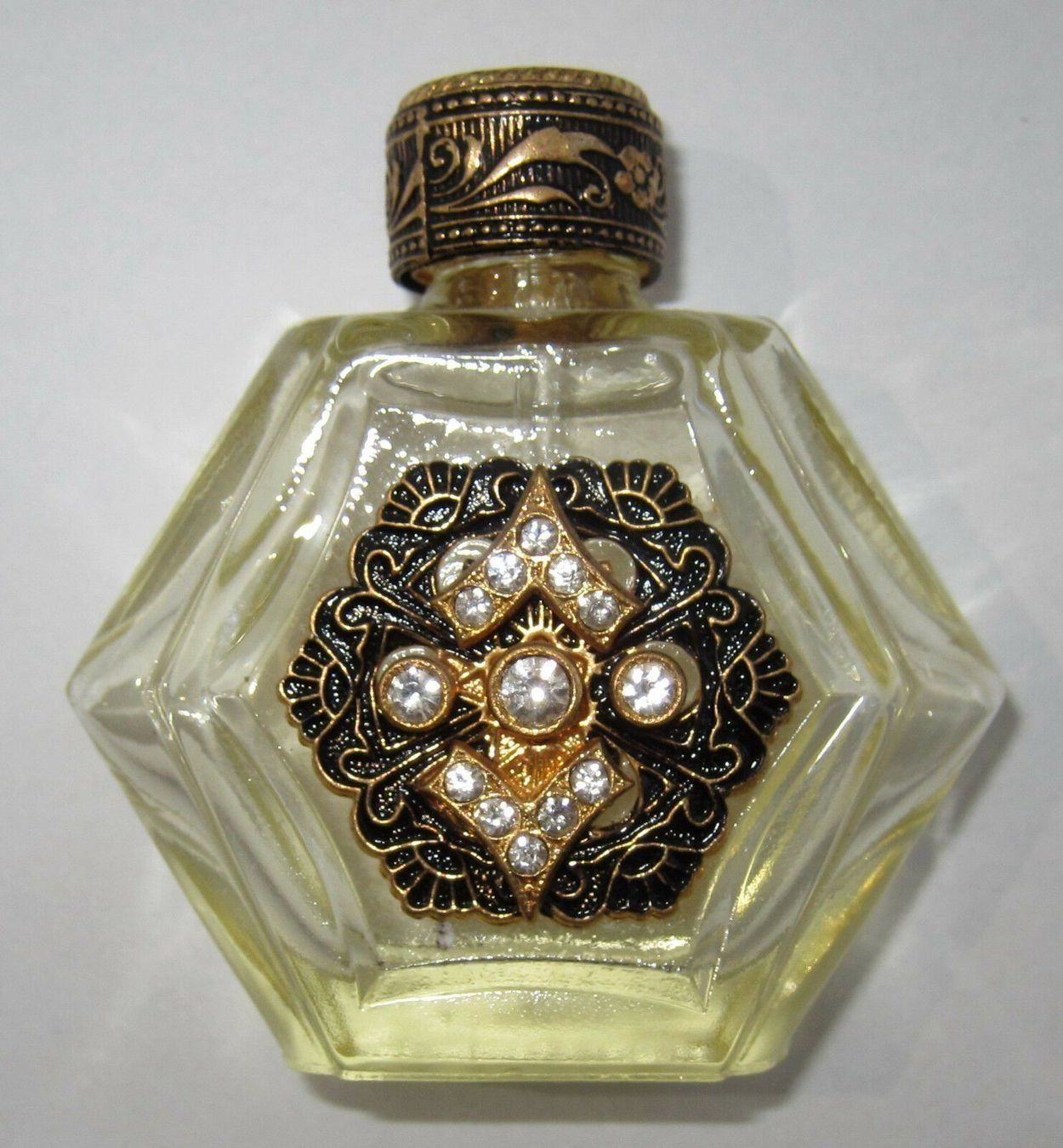 Flacons: Antiker Parfum Flakon, facettiert,  Strass 1920-1940 – Gebraucht aus Burgdorf von Tanthony