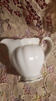Vintage Weimar Porzellan elegante Rahmkanne ivory