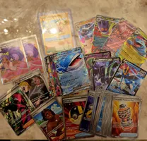 Pokémon lot de 62 cartes 🏴󠁧󠁢󠁥󠁮󠁧󠁿 FA, Ex, V