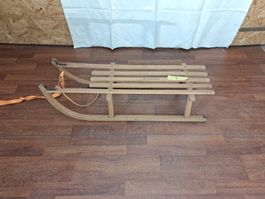 Davoser Schlitten, Holzschlitten