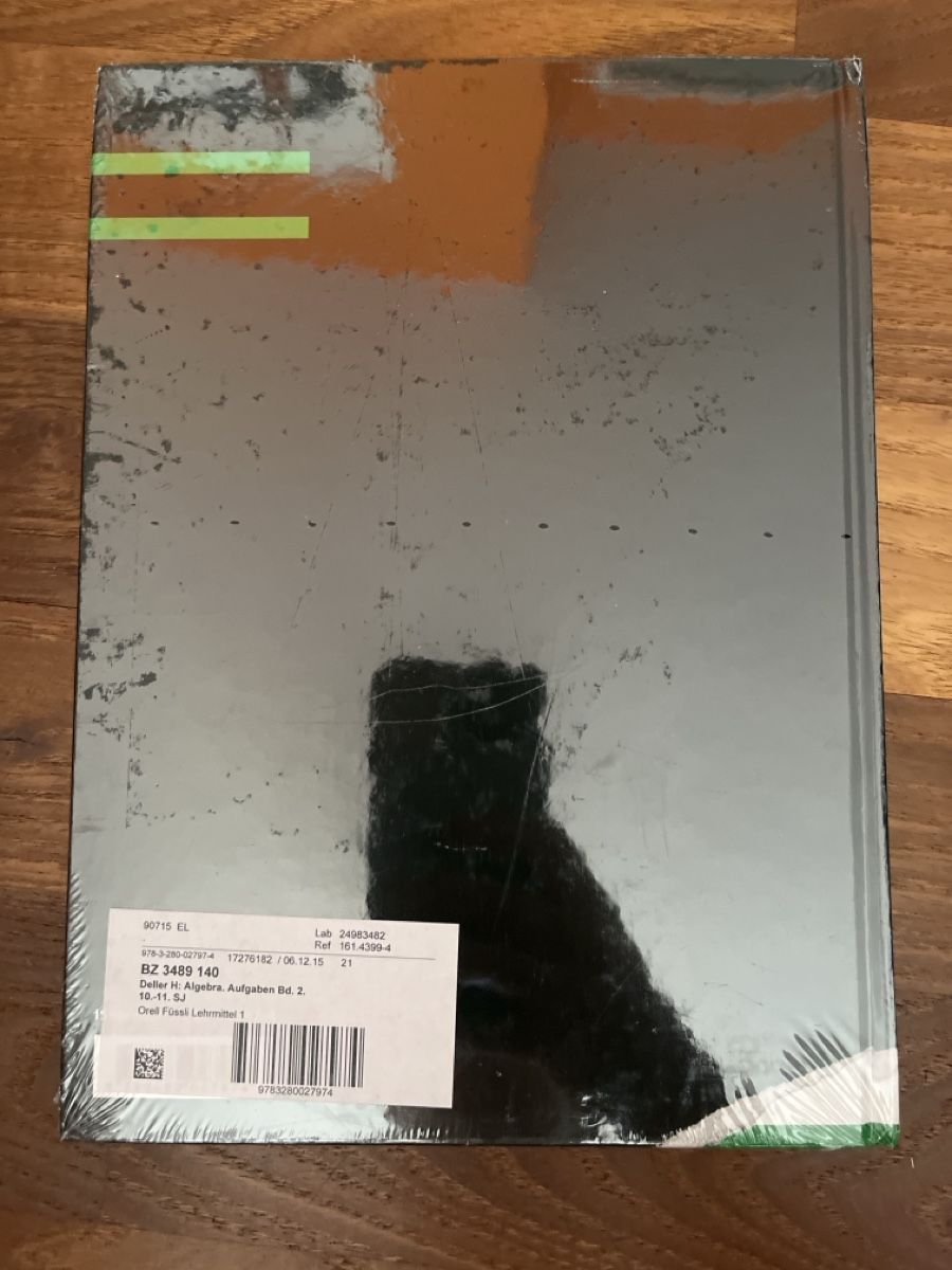 Bücher: Algebra 2 von Deller/Gebauer/Zinn – Neu und originalverpackt aus Holderbank SO von ale_5zjc 1