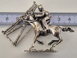 Springreiten Pferd Dressur Silber 925 Handarbeit Unikat