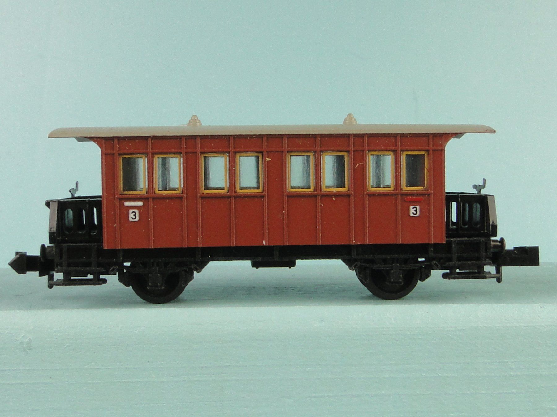Trix Modellini di ferrovie: Minitrix 3069 Länderbahn Personenwagen – Usato da Bülach venduto da Albitrain 2