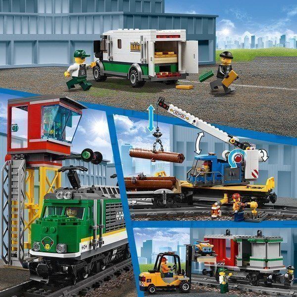 Lego Kit di costruzioni: LEGO 60198 City Güterzug – Nuovo e nell'imballaggio originale da Matzendorf venduto da SwissMagicKarten 4