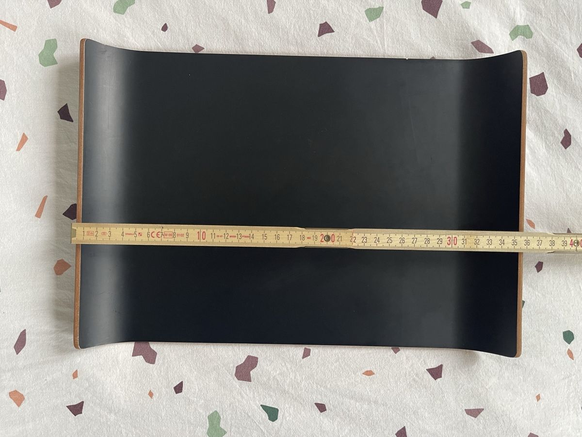 Alle Dekorationen: Schwarzes Serviertablett  – Gebraucht aus Hirzel von carta9 2