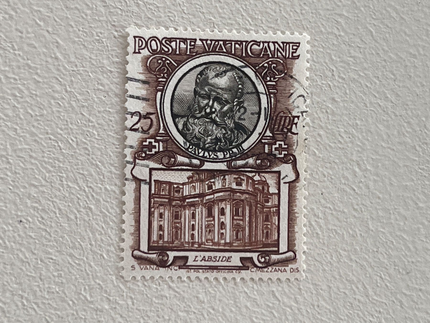 Alle Briefmarken: Briefmarke: Città del Vaticano – Gebraucht aus Chiasso von AzenYa