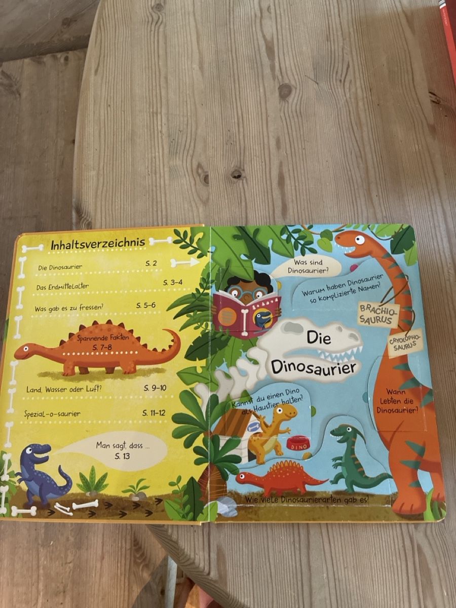 Livres: Antwortbuch Dinosaurier, Klappenbuch – D'occasion à Mitlödi par meyer-sabrina 1