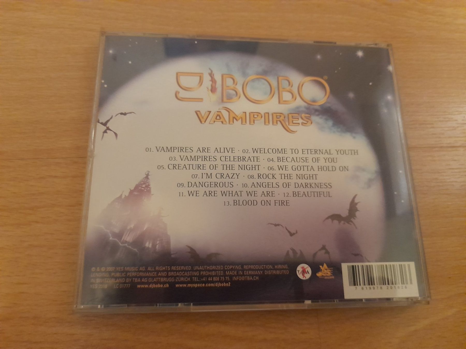 CDs: CD DJ Bobo Vampires – D'occasion à Lustmühle par chevi03 2