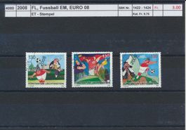 2008 FL, "Fussball EM, EURO 08", ET - Stempel