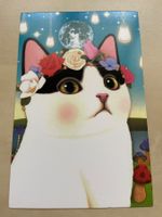 Süsse Katzenpostkarte 😊🐱✨ Katze Comic