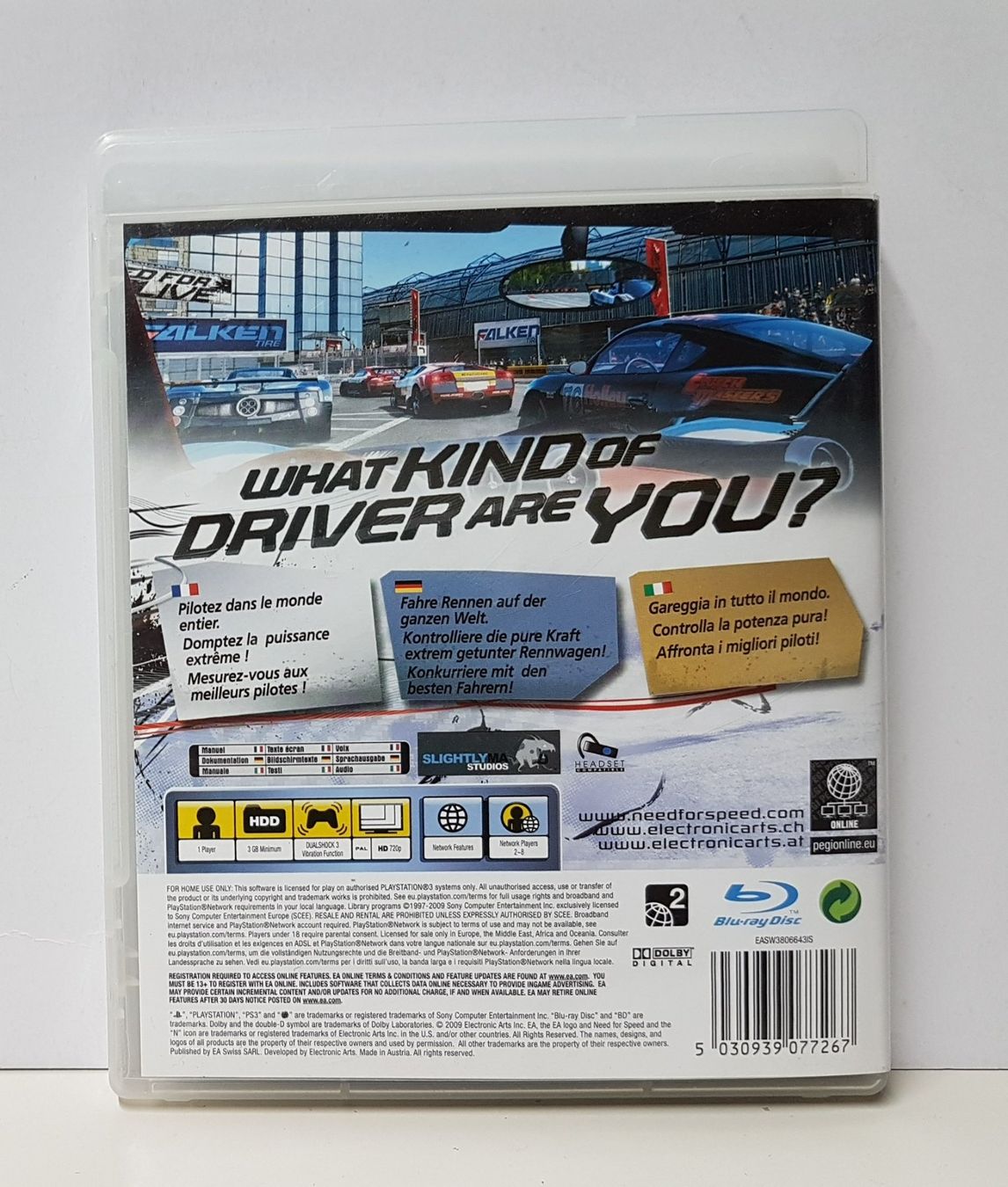 Sony Giochi: 🚗 Sony PS3  SHIFT  Need for Speed – Usato da Schüpfheim venduto da Games_Spielkonsolen 2
