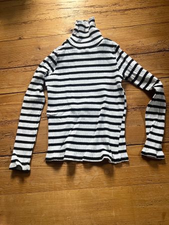 Zara Rollkragenpullover gestreift, Grösse 134/140