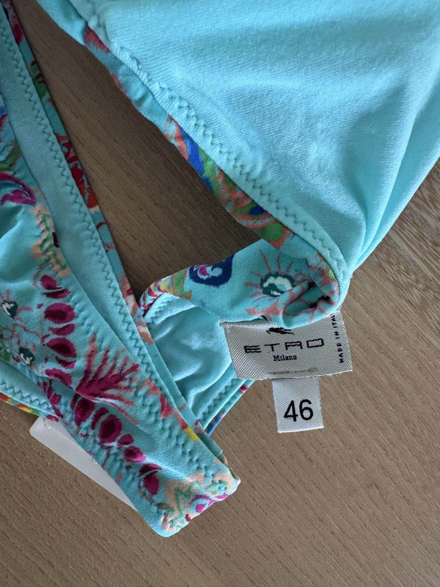 Etro Costumi da bagno & Bikini: Etro Bikini, hellblau gemustert – Nuovo (secondo la descrizione) da zürich venduto da dalia06 1
