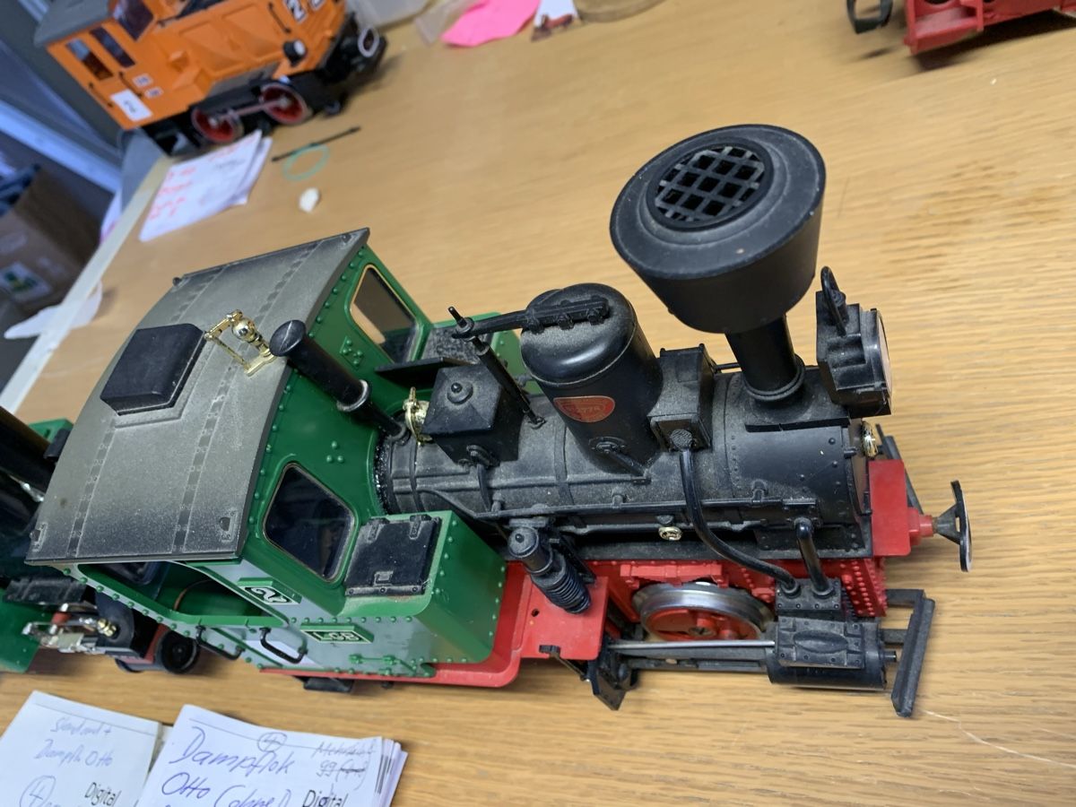 LGB Modellini di ferrovie: 2 LGB Dampfloks mit Lenz Decoder,Nr.2 Läuft,Otto nicht,BöB33 – Usato da Winden venduto da EmilNeu 1