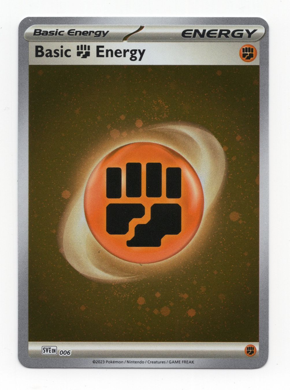 Pokémon Carte collezionabili: Basic Fighting Energy 006 Scarlet & Violet 151 Swirl – Nuovo (secondo la descrizione) da Oberglatt ZH venduto da DSGS37